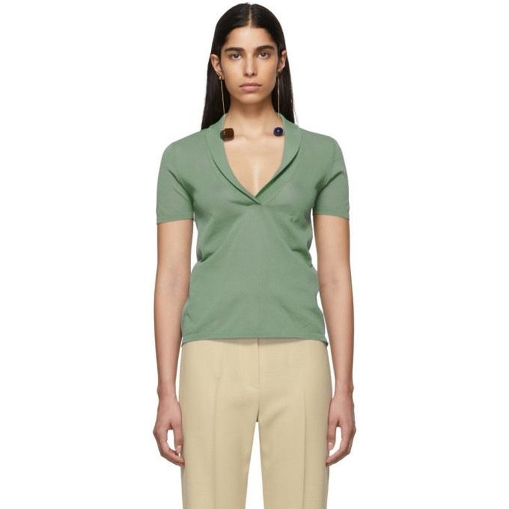 Jacquemus open back polo